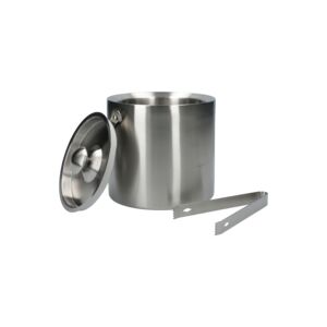 ICE BUCKET 3L DOUBLE WALL W/TONG MATT ICE BUCKET 3L DOUBLE WALL W/TONG MATT
